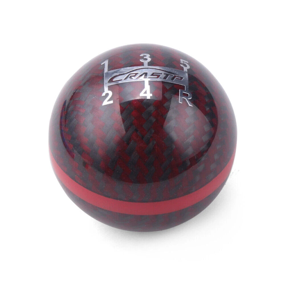 Carbon Fiber Racing Gear Shift Knob for Universal Fit