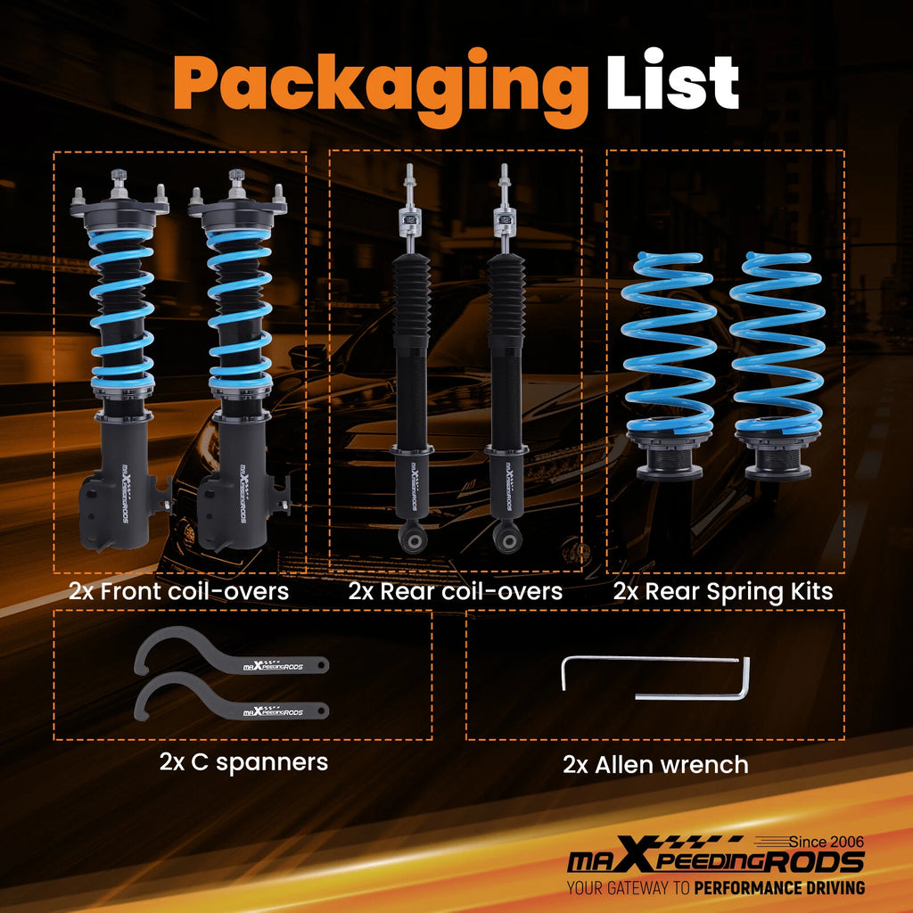 Coilover Kit for Mitsubishi Mirage (2014-2023)