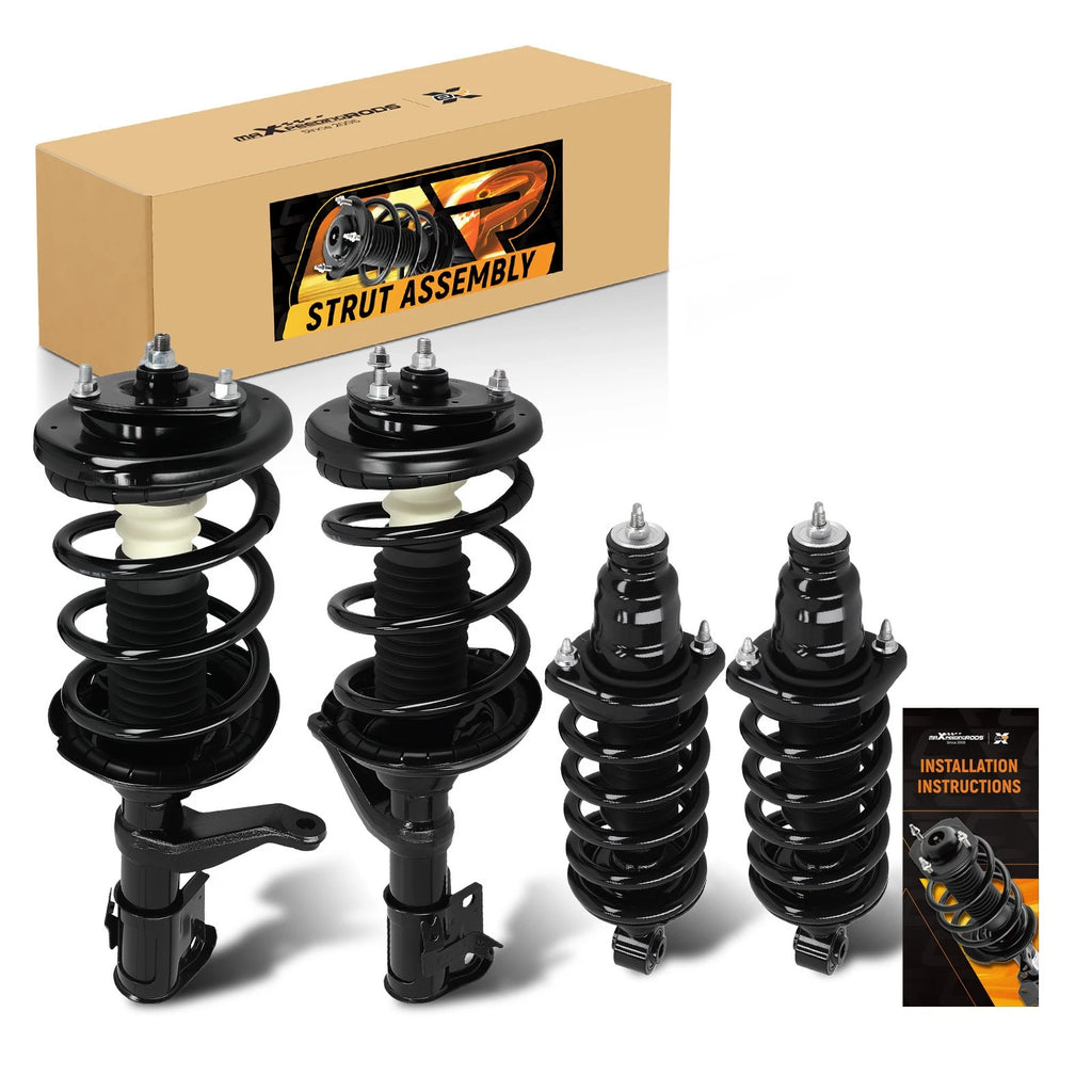 Front & Rear Struts w/ Coil Spring Assembly for Honda Element (2003–2011)