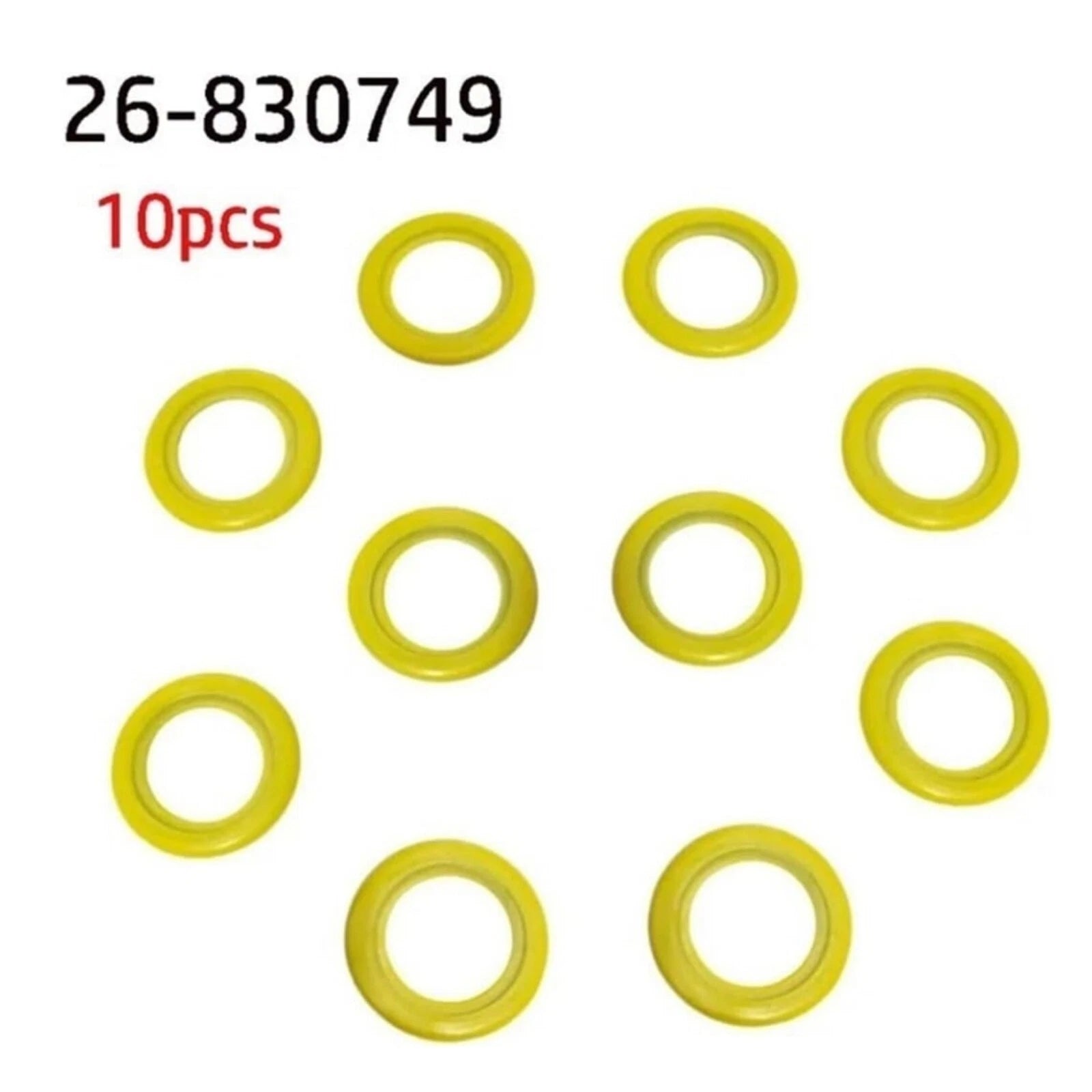 10Pcs Drain Screw Seal Washer for MerCruiser Mercury (26-8M0204693, 26-830749)