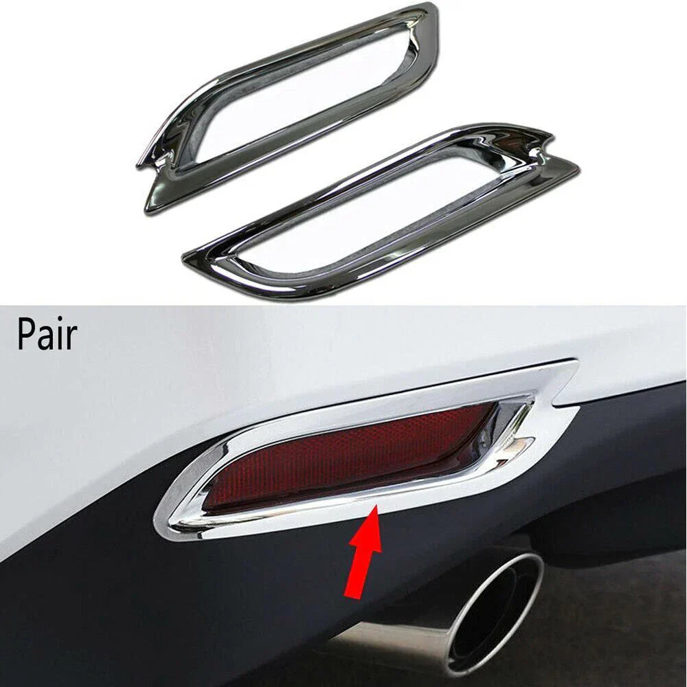 Rear Bumper Fog Light Covers for 2018+ Toyota Camry (2018-2023)