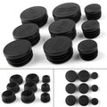Black Frame Hole Caps Cover Plugs Kit for BMW R1200GS/LC/ADV (2017–2018)