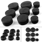 Black Frame Hole Caps Cover Plugs Kit for BMW R1200GS/LC/ADV (2017–2018)