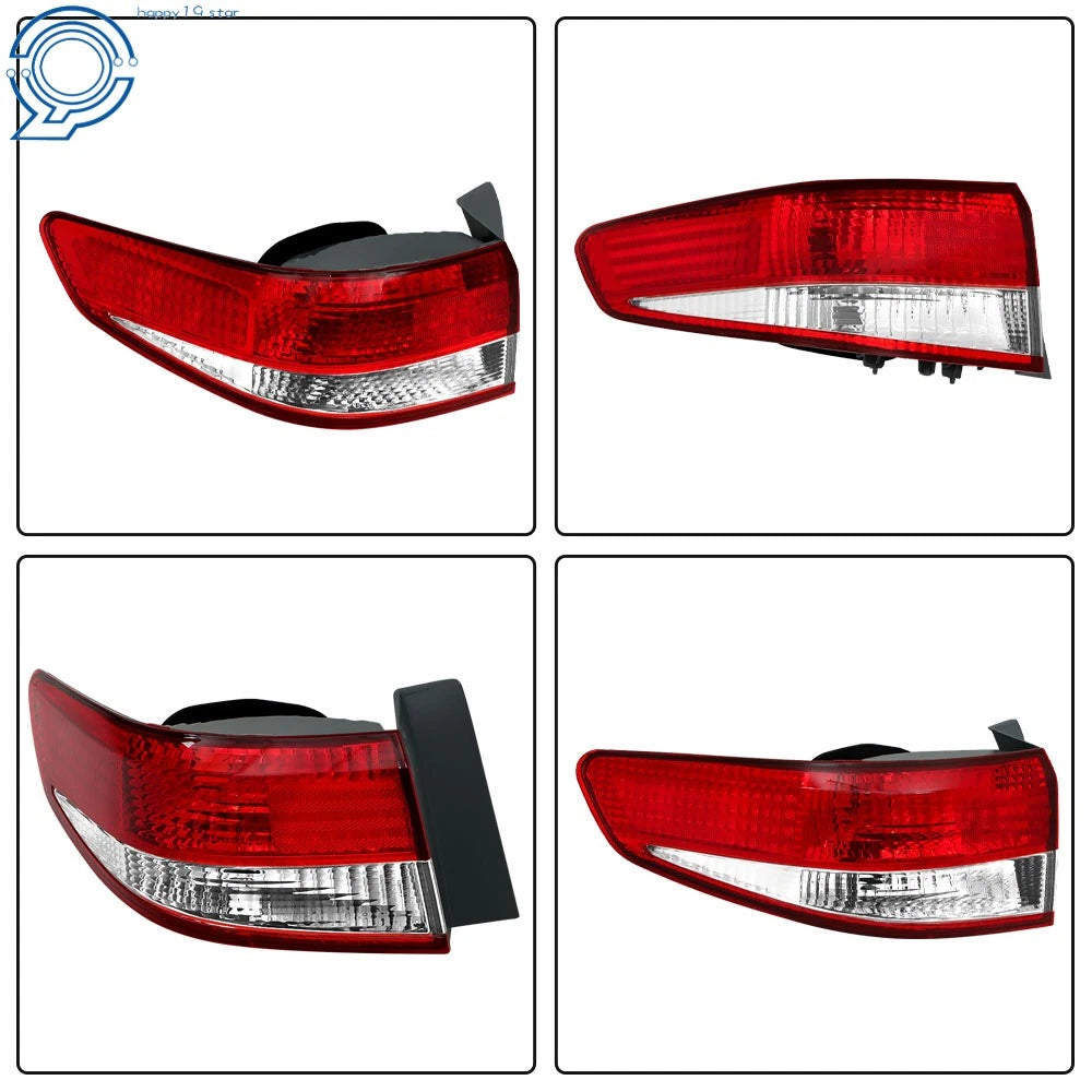 Left Driver Tail Light for Honda Accord Sedan (2003-2004) Red