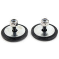 Black Aluminum Inner Fairing Mirror Plugs for Harley Street Glide Trike (2009-2023)