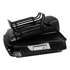 Chopped Trunk Backrest Luggage Rack LED Light for Harley Touring (2014–2026)