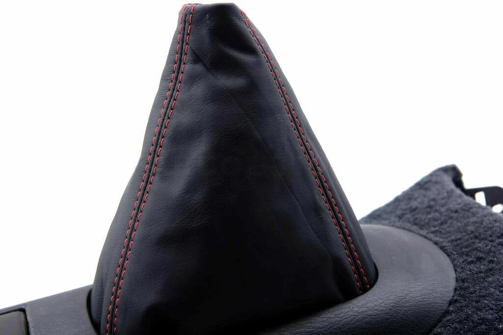 Manual Shift Boot Cover for Honda Prelude (1997–2001) Red Stitch