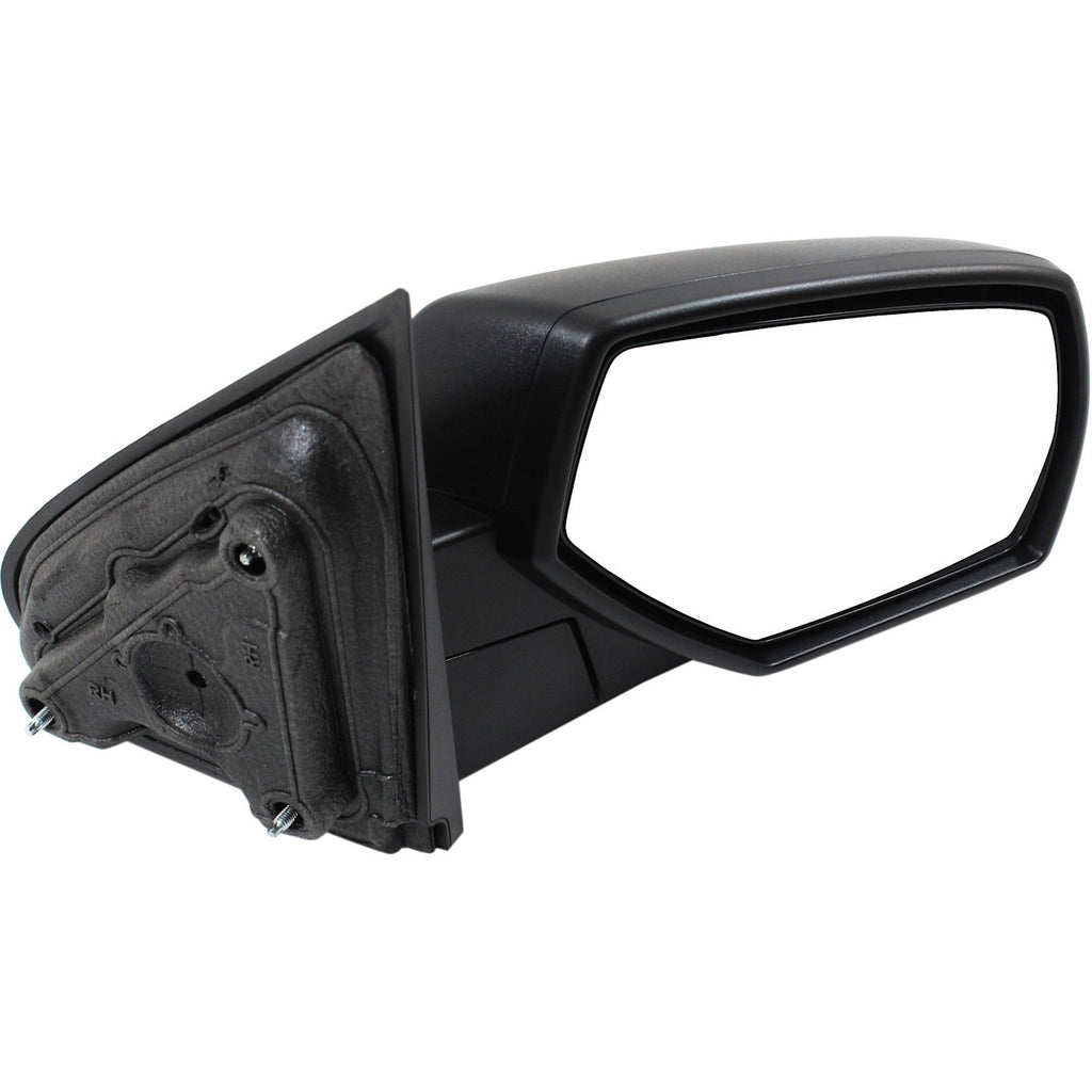 Passenger Side Mirror for Chevy Silverado 1500 (2014–2018) Textured Manual Fold