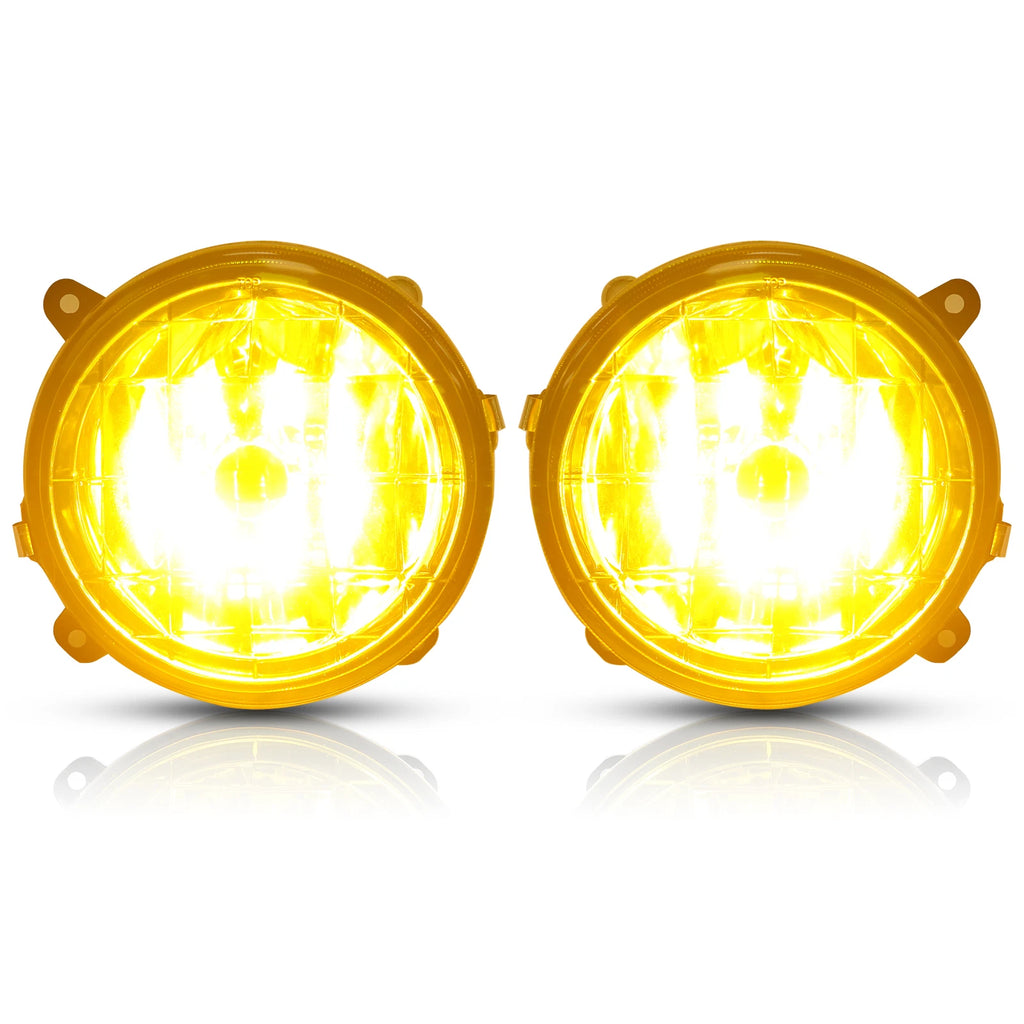 Set of 2 Yellow Lens Fog Lights for Subaru Impreza RS/WRX (2002–2003)