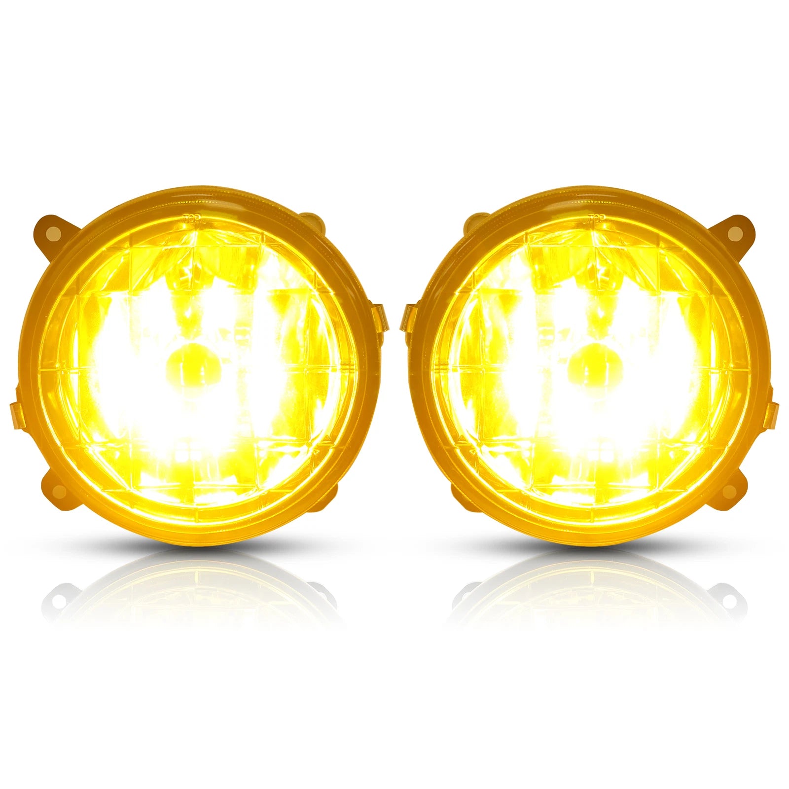 Set of 2 Yellow Lens Fog Lights for Subaru Impreza RS/WRX (2002–2003)