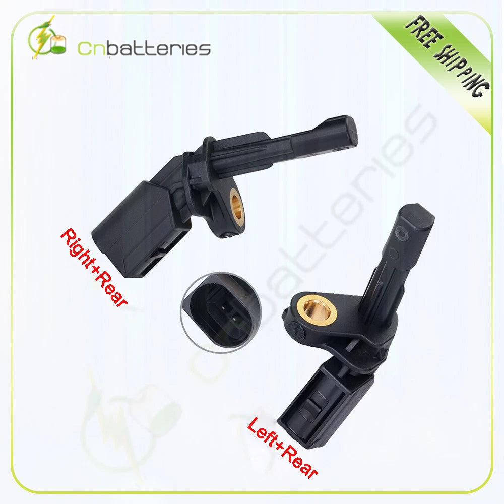 Pair of Rear ABS Wheel Speed Sensors for VW Passat, Audi A3, Tiguan (2006–2019)