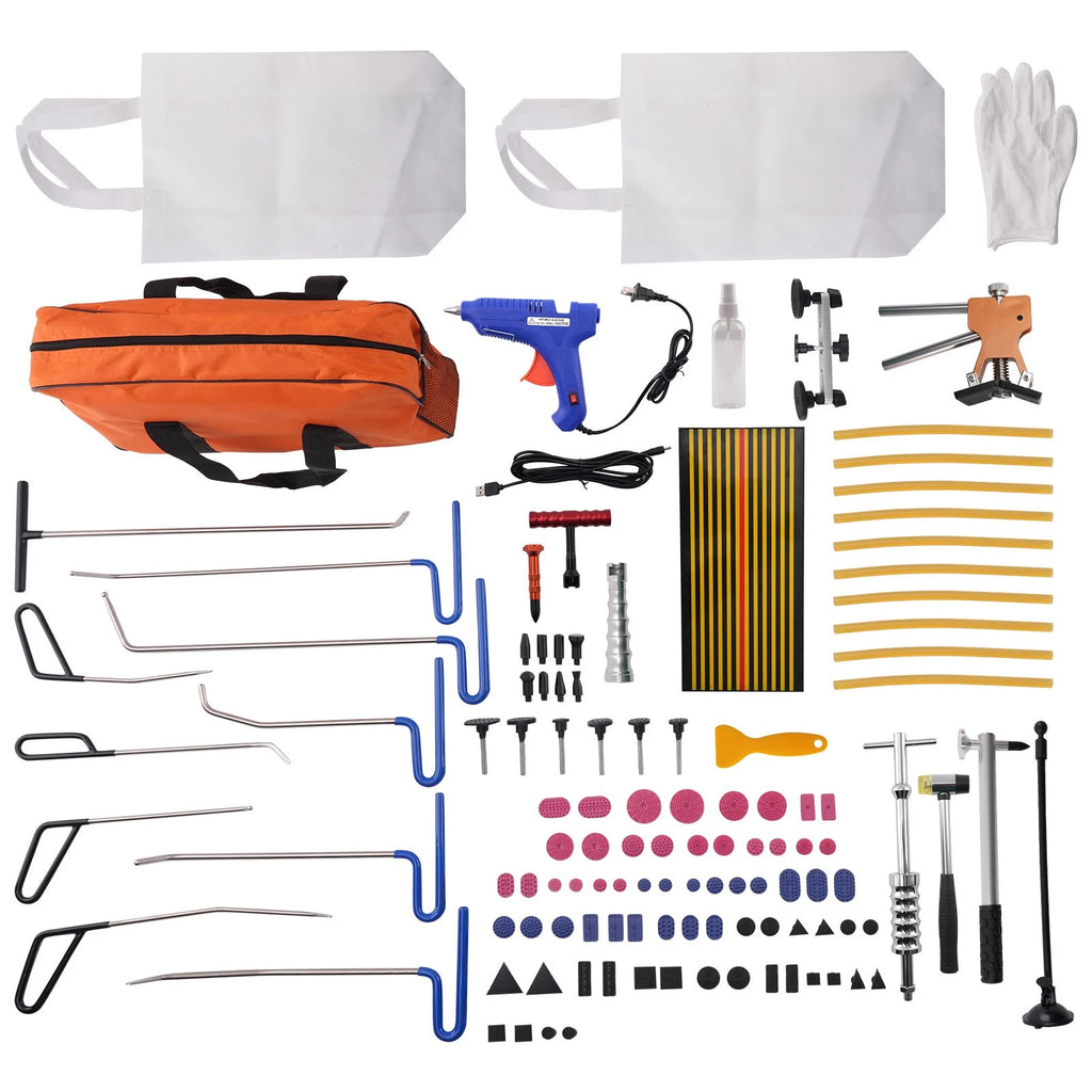 89pcs Paintless Dent Removal Rods Tool Kit for Automotive Repair