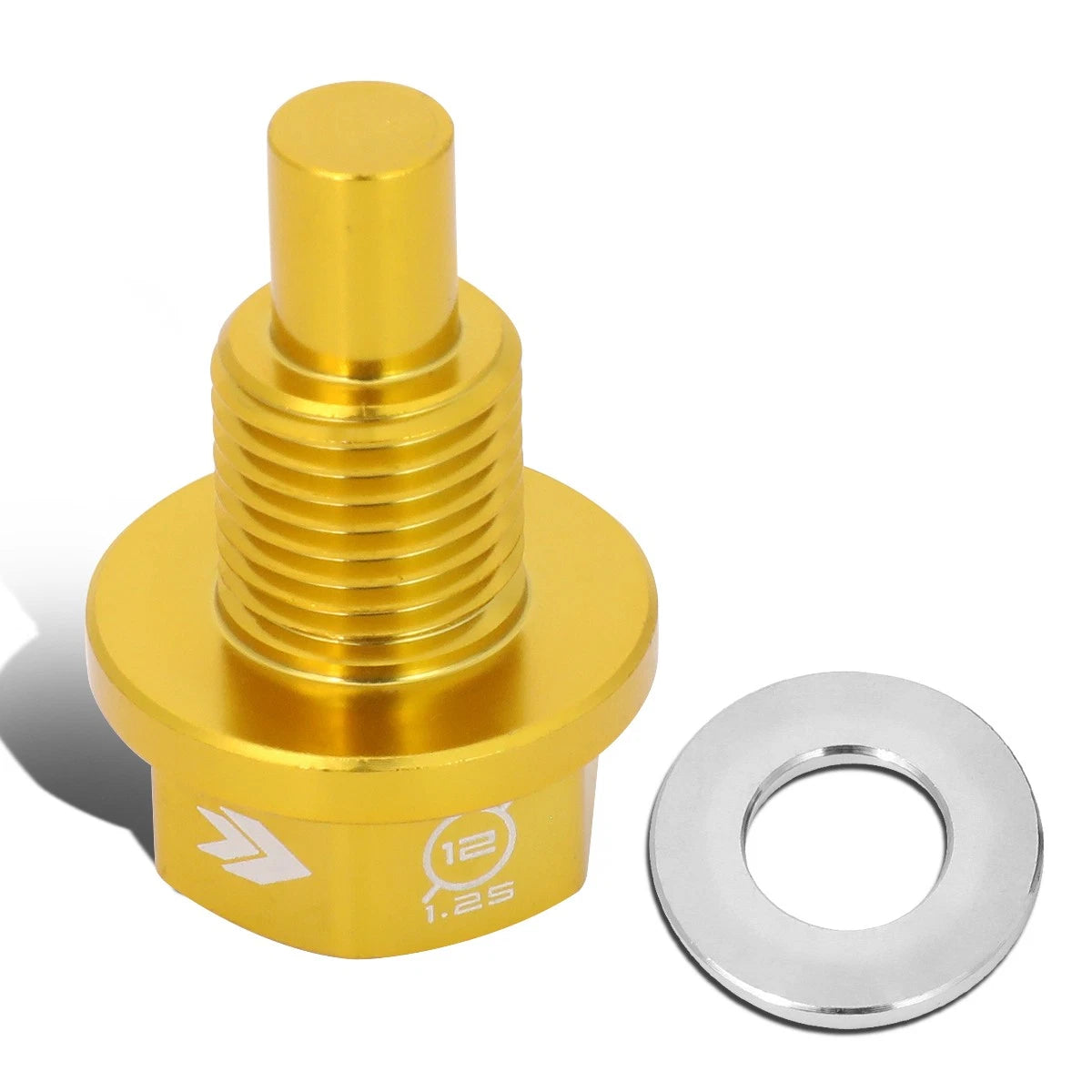 NRG Innovations NOP-200GD Aluminum Magnetic Engine Oil Drain Plug Bolt