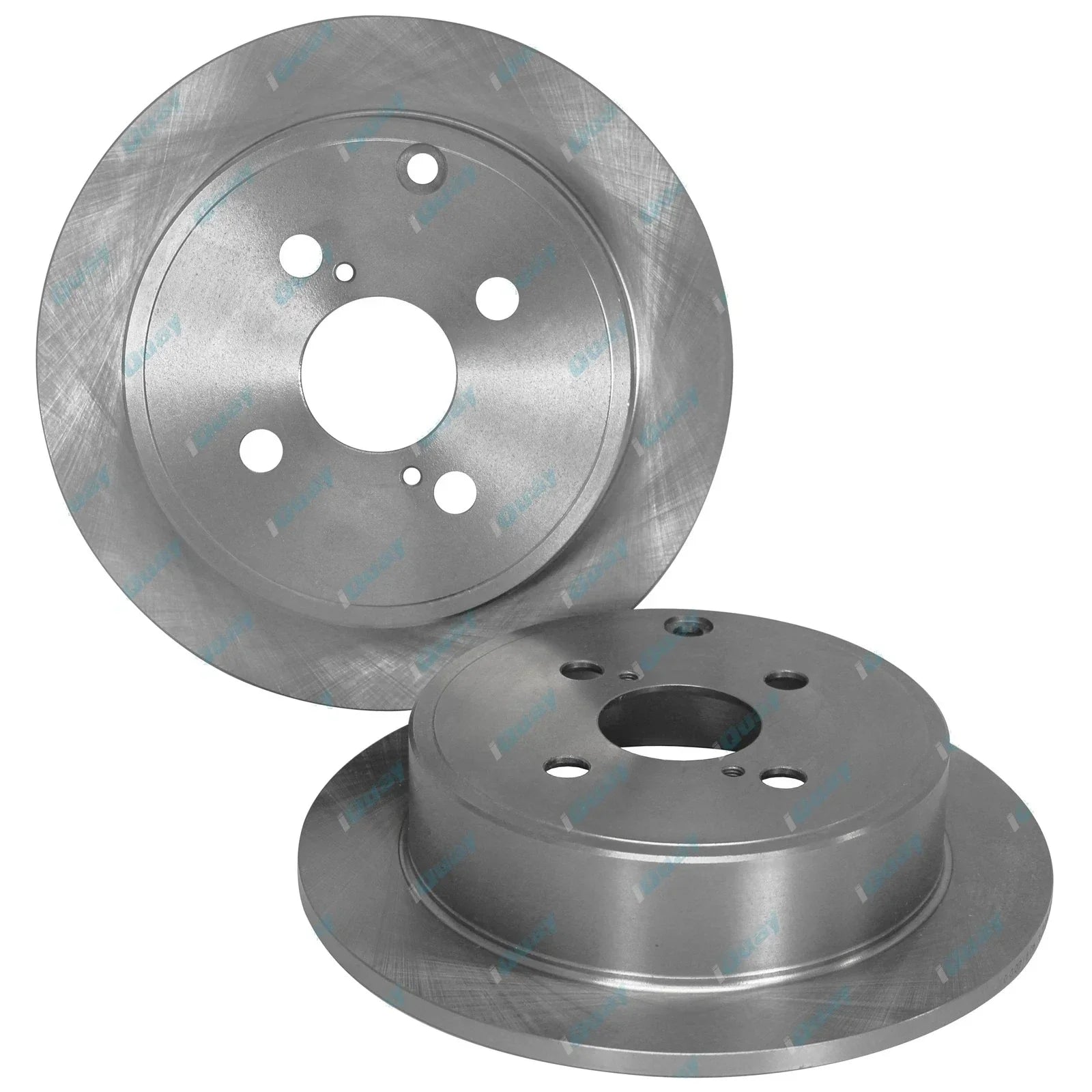 2 Rear Disc Brake Rotors for Corolla ZZE122R 2001-2007 (Sth African Made Model