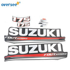Top Cowling Sticker Kit for Suzuki 4 Stroke 175HP