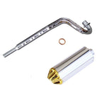 Exhaust Pipe and Muffler System for PIT PRO Dirt Bike (90cc–140cc)