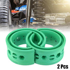 2X Green Coil Spring Rubber Buffer for Ford, Chevy (Universal A Type)