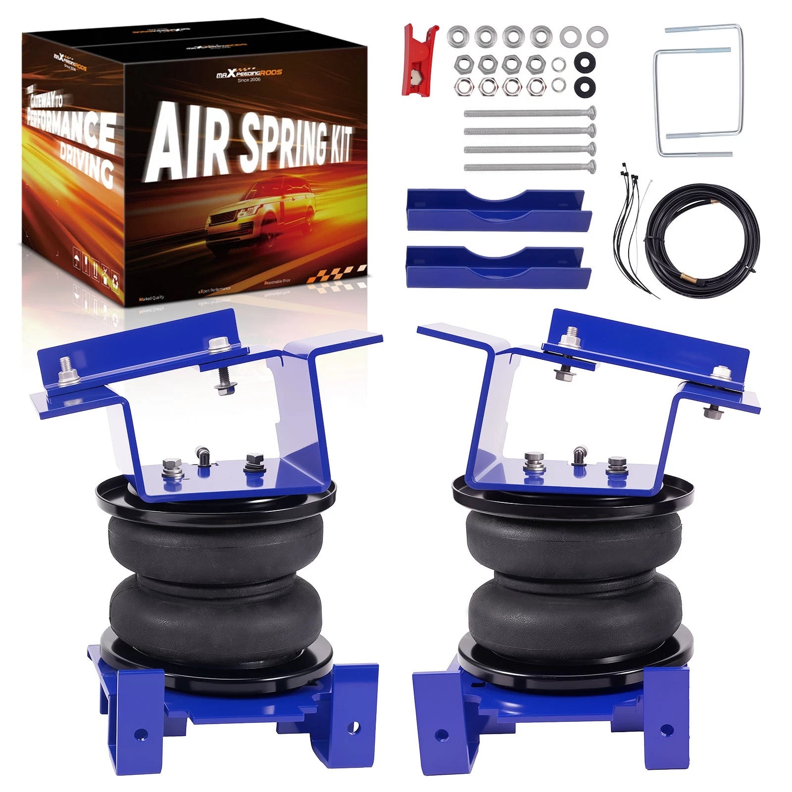 Air Helper Spring Suspension Kit for Ram 3500 RWD 4WD (2019-2024)