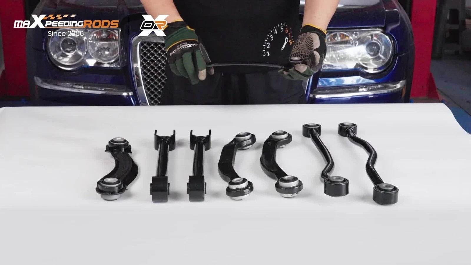 Set of 8 Rear Suspension Control Arms for Dodge Charger