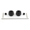 Front Wheel Axle Fork Slider Crash Protector for Zontes Shengshi 368 D E M (2019–2023) Black
