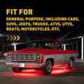 12pc LED Underbody Neon Light Kit for Universal Vehicles (Waterproof)