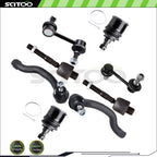 Front Lower Tie Rod End Ball Joint Suspension Kit for Honda Accord (2008–2012)