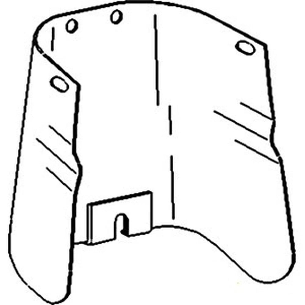 PTO Shield for Oliver Tractor 1750 1850 2050 2150 (1965–1975)