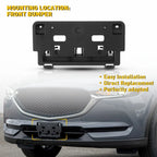 Front License Plate Frame Holder for Mazda CX-5 (2017–2021)
