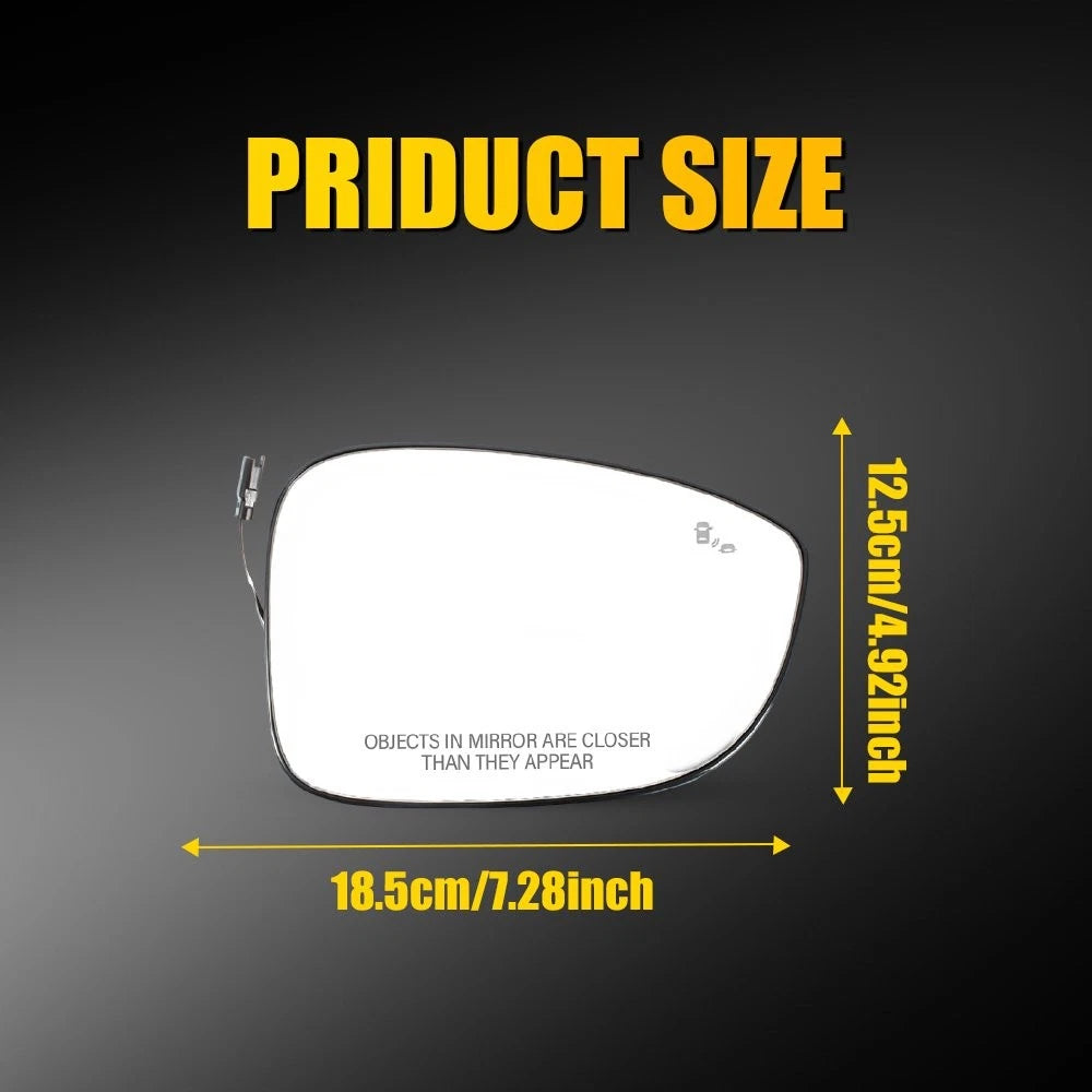 Set of 2 Heated Blind Spot Mirror Glass for Honda Accord (2018–2022)