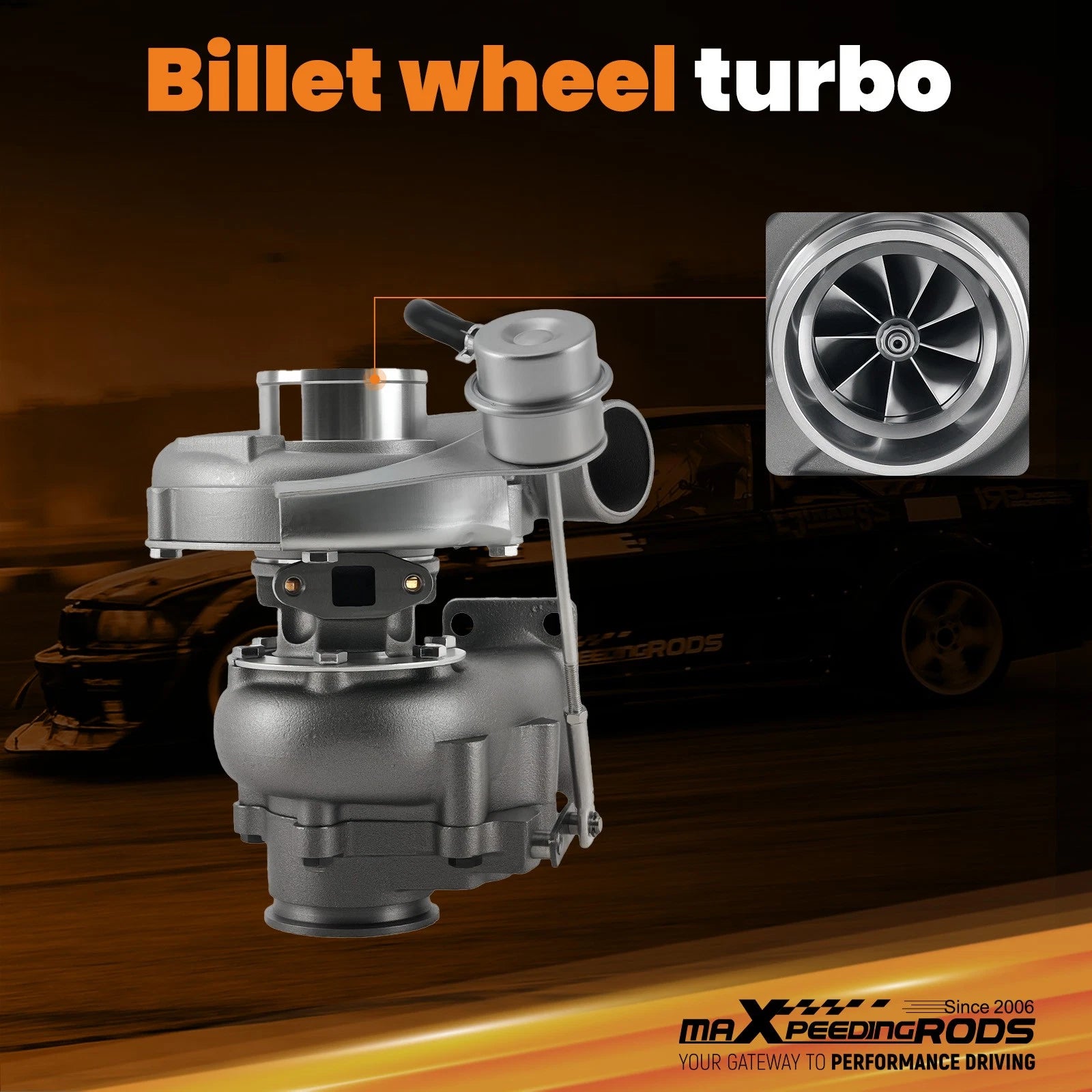 T04e T3.63 Turbocharger Compressor 420+hp Stage 3 for