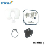 Carburetor Repair Kit for Tohatsu Mercury 9.9HP-18HP 2T (3G2-87122-1, 803826A1)