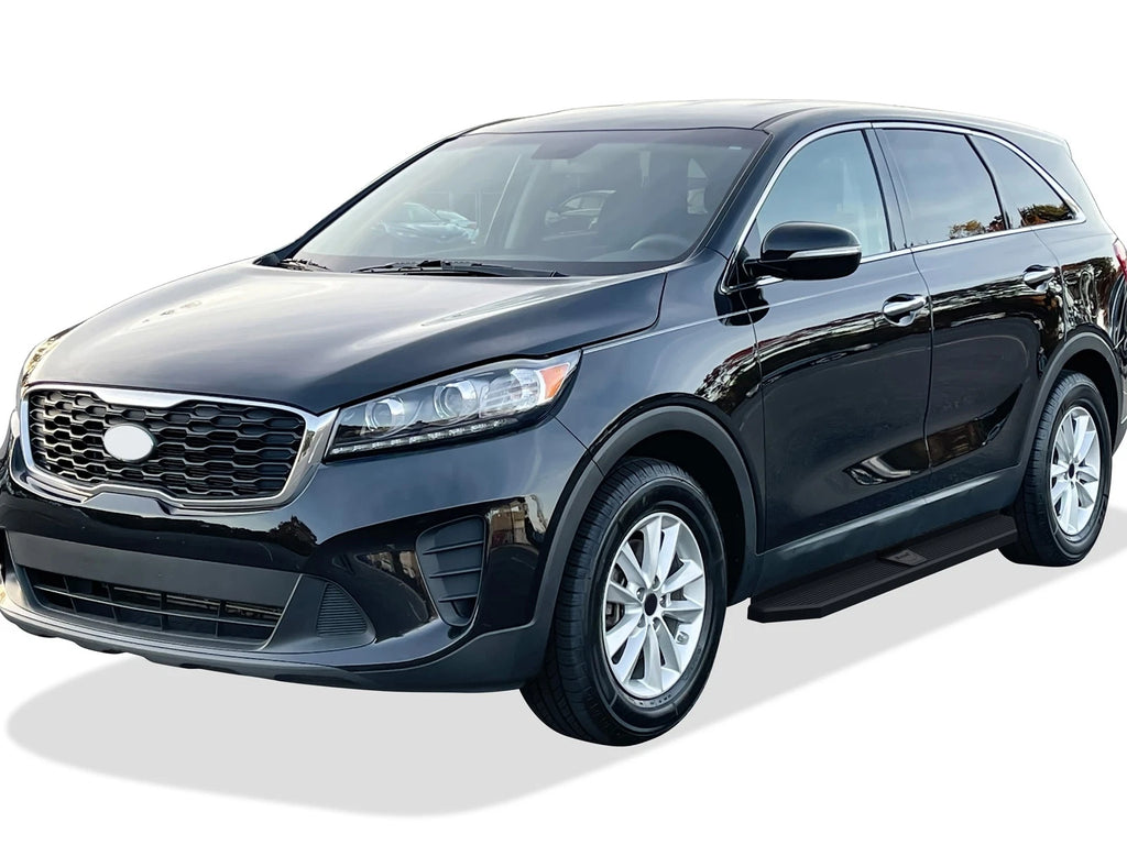Black Running Boards for Kia Sorento (2016-2020)