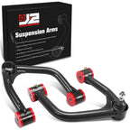 Set of 2 Black Front Upper Control Arms for Toyota Sequoia Tundra (2007–2022)