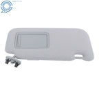 Right Sun Visor Shade for Toyota Corolla (2009–2013) Gray with Mirror