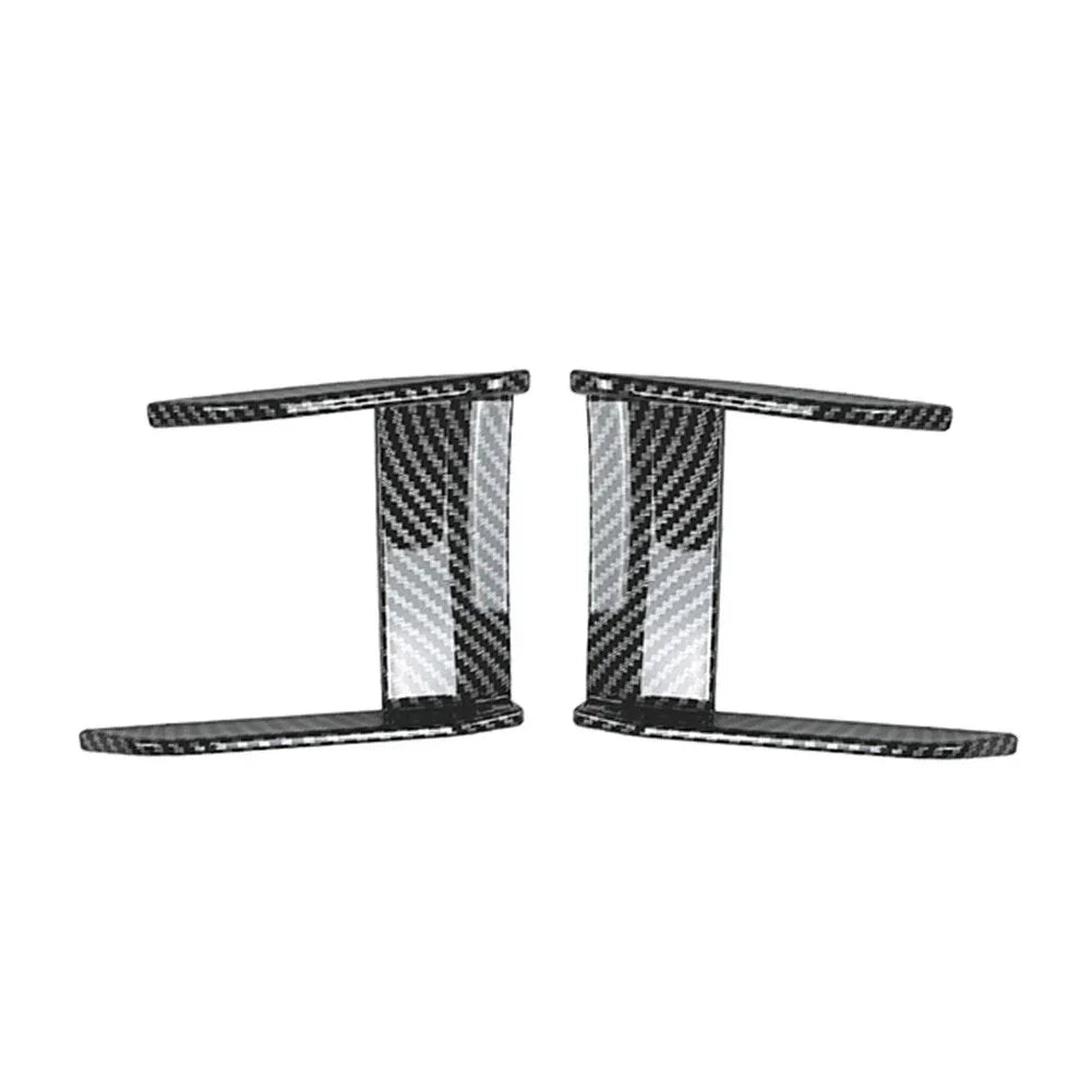 Carbon Look Front Bumper Side Spoiler for BMW 1 Series F40 (2019-2023)