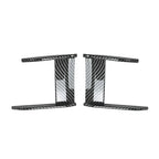 Carbon Look Front Bumper Side Spoiler for BMW 1 Series F40 (2019-2023)