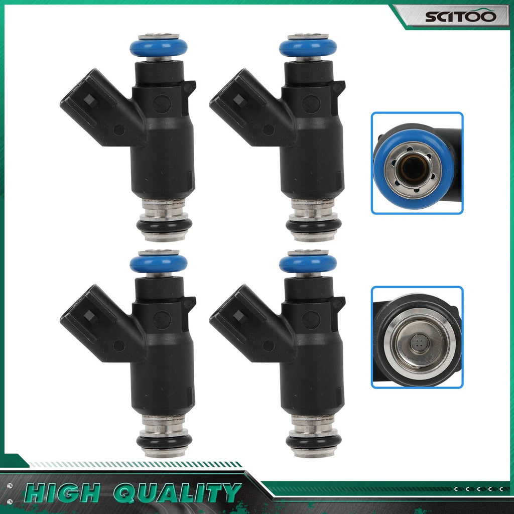 Set of 4 Fuel Injectors for Chevrolet Aveo 1.6L (2006–2010) 96487553