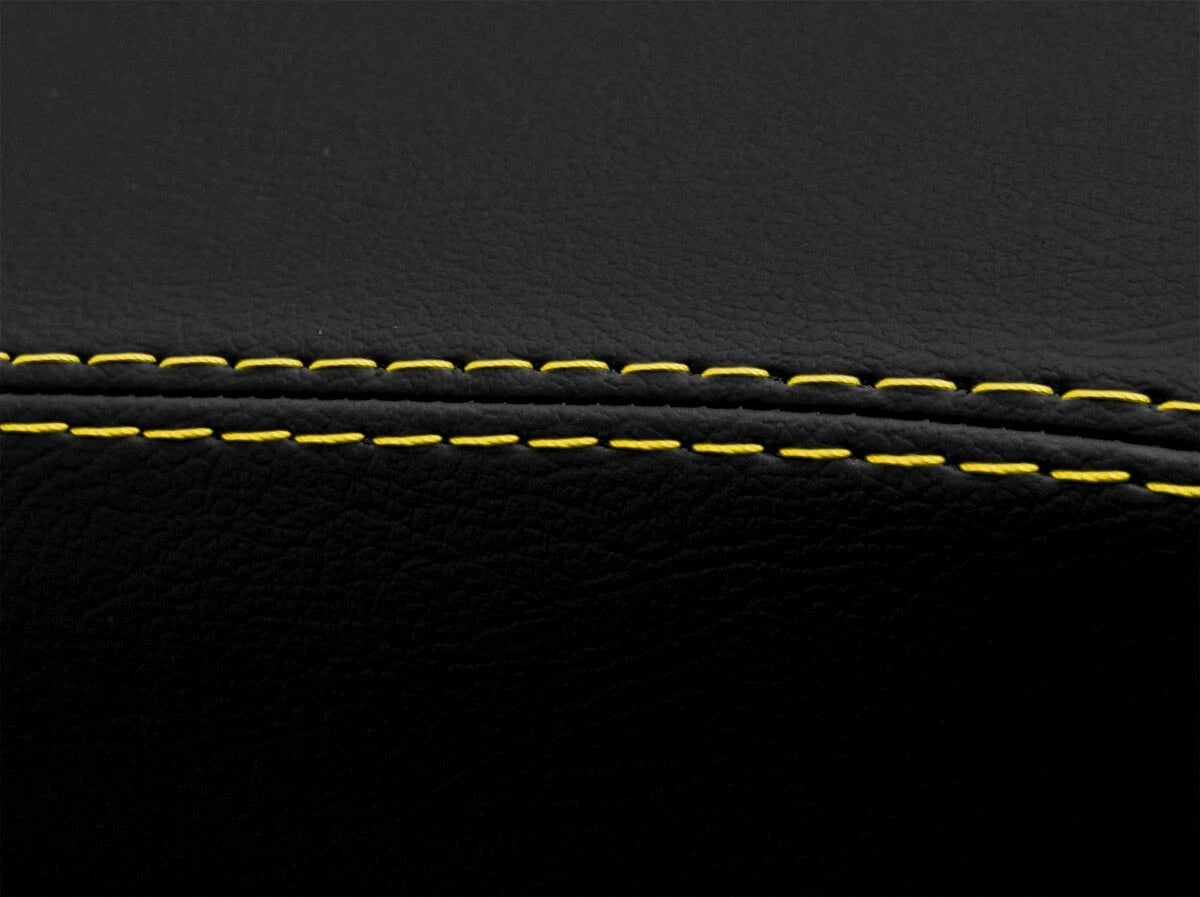 Console Armrest Cover for Ford F150 XLT (2021–2024) Yellow Stitch