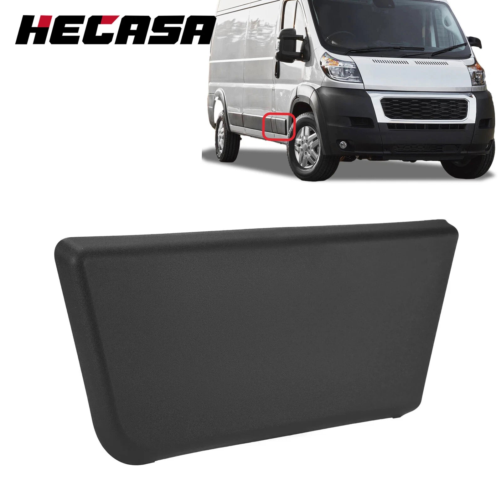 Passenger Side Door Body Trim Molding for Ram Promaster (2019–2022)