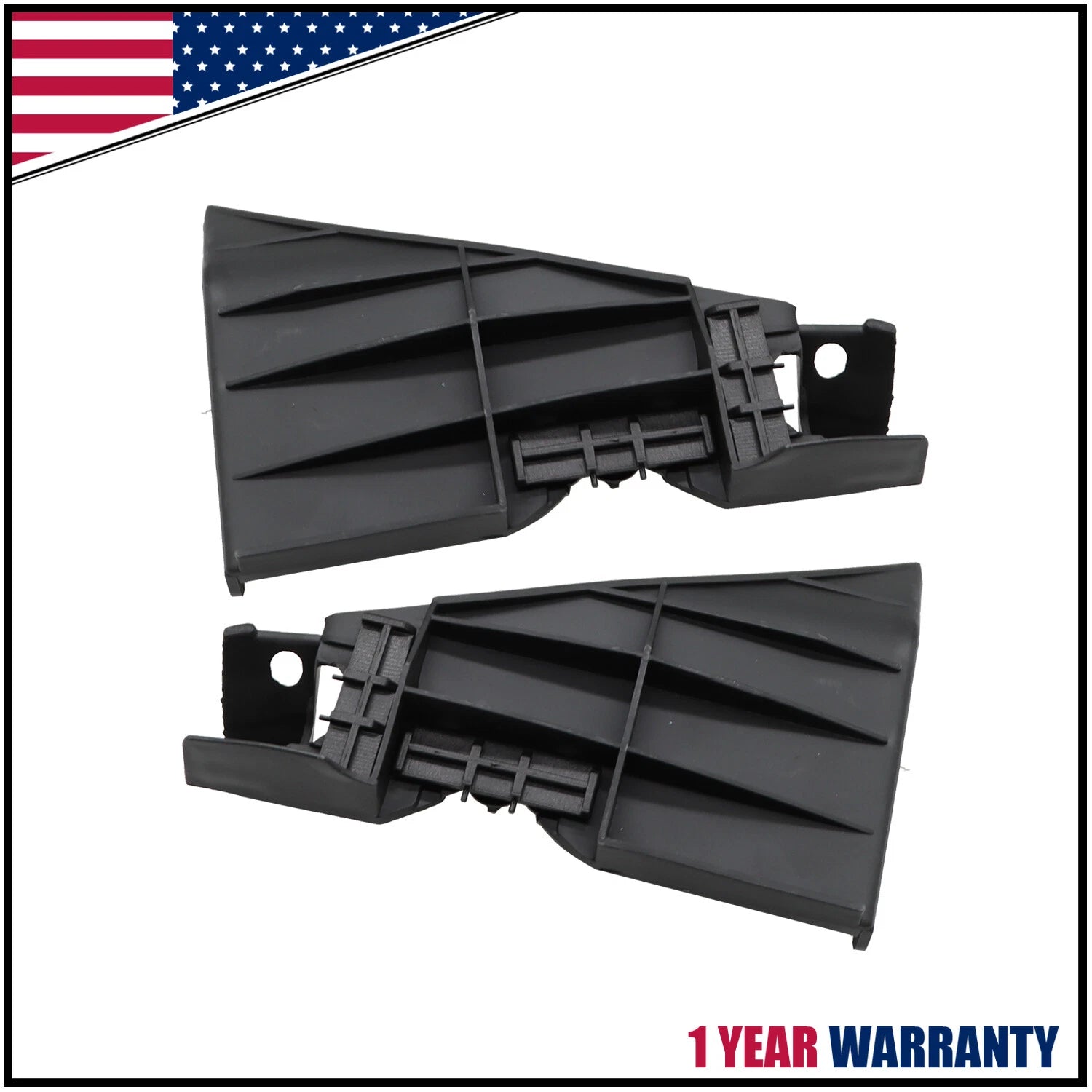 Bumper Bracket Set of 2 for Ford Mustang (2005–2009) Reiff Support Cover