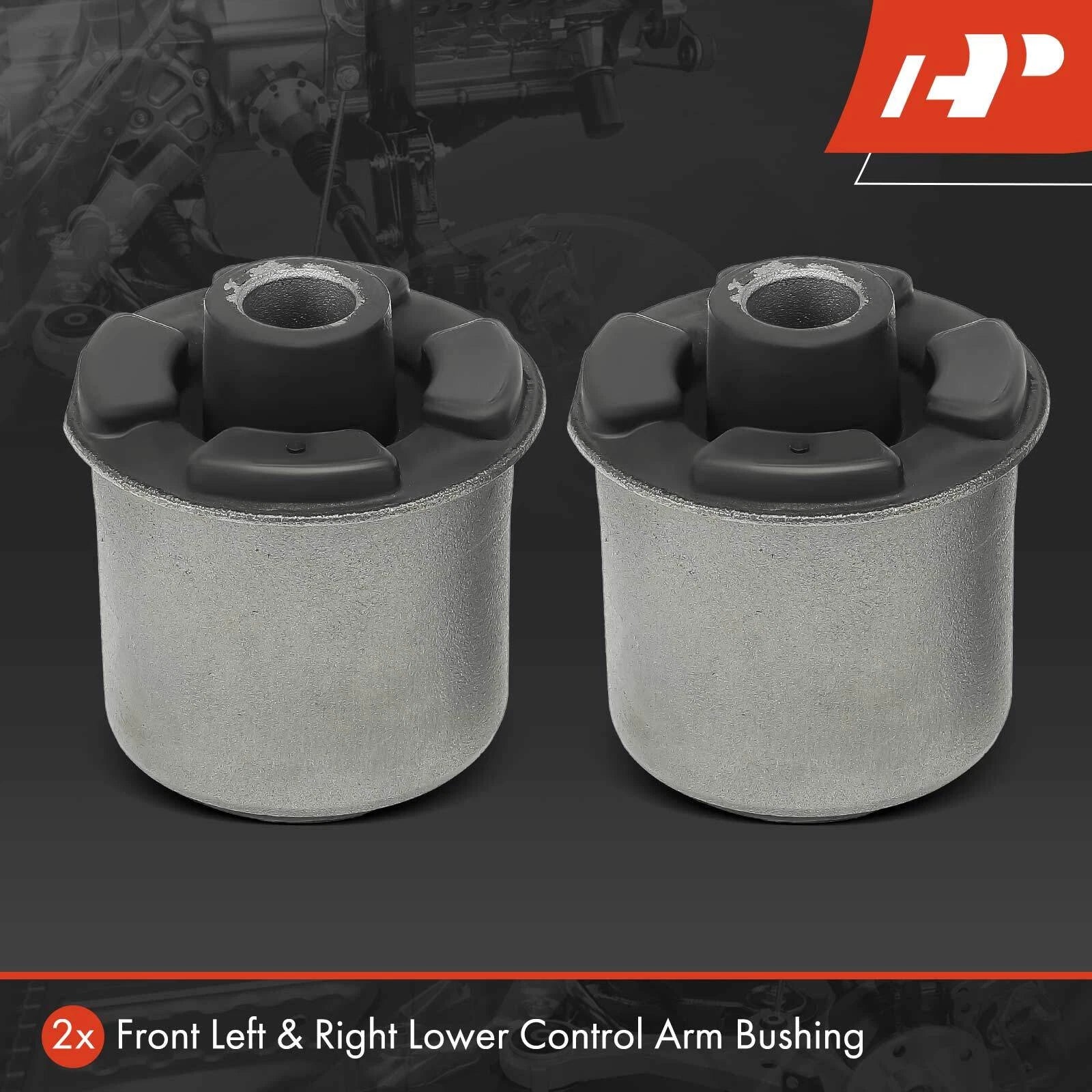 2X Front Lower Control Arm Bushing for Jeep Liberty (2002-2012)