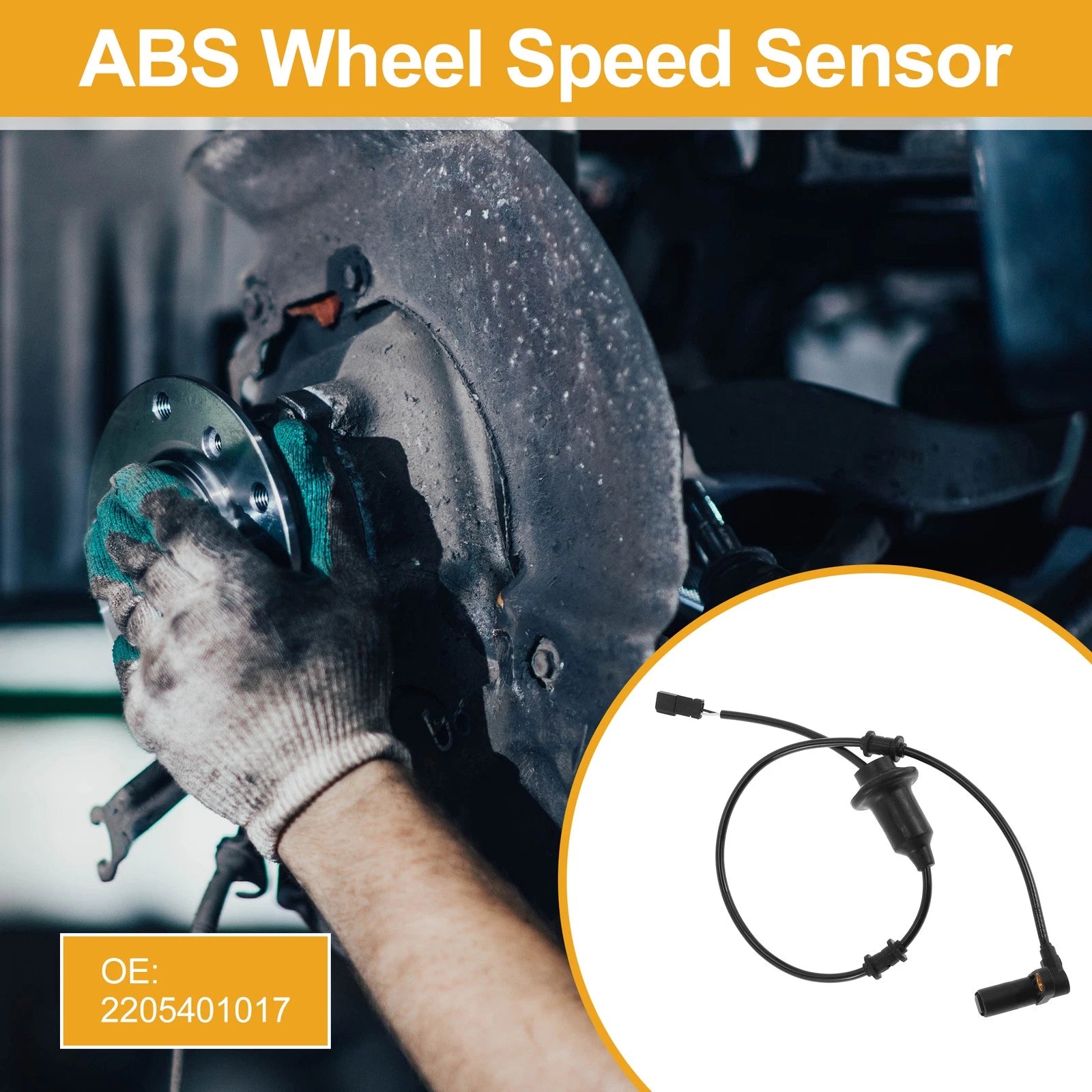 ABS Wheel Speed Sensor No. 2205401017 for Mercedes-Benz S430 (1999–2006)