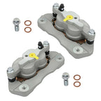 Front Left Right Brake Caliper w/pads for Yamaha (2HC-2580T-00-00, 2HC-2580U-00-00)