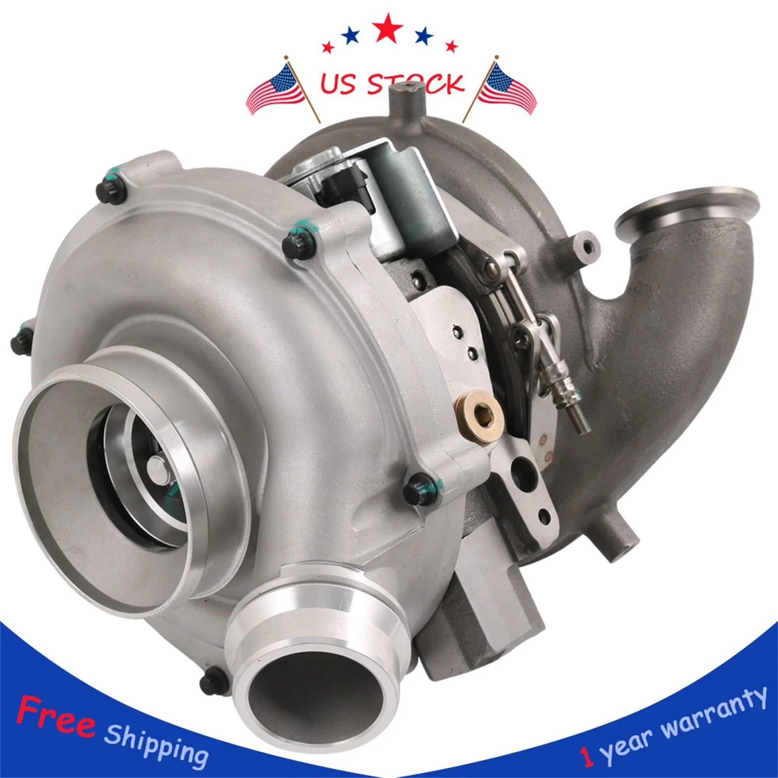 Turbocharger for Ford F-250 F-350 F-450 (2017–2019) 6.7L Power Stroke Diesel
