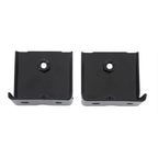 Set of 2 Front Bumper Brackets for Silverado 1500 (2016-2018) Black