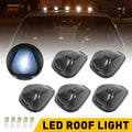 Set of 5 Smoke LED Cab Marker Roof Lights for Ford F150 F250 F350 F450 (1999–2016)