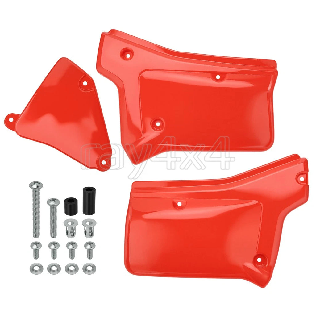 Set of 2 Side Panel Cover Fender Plastic for Honda XR250R XR200R (1984–2002)