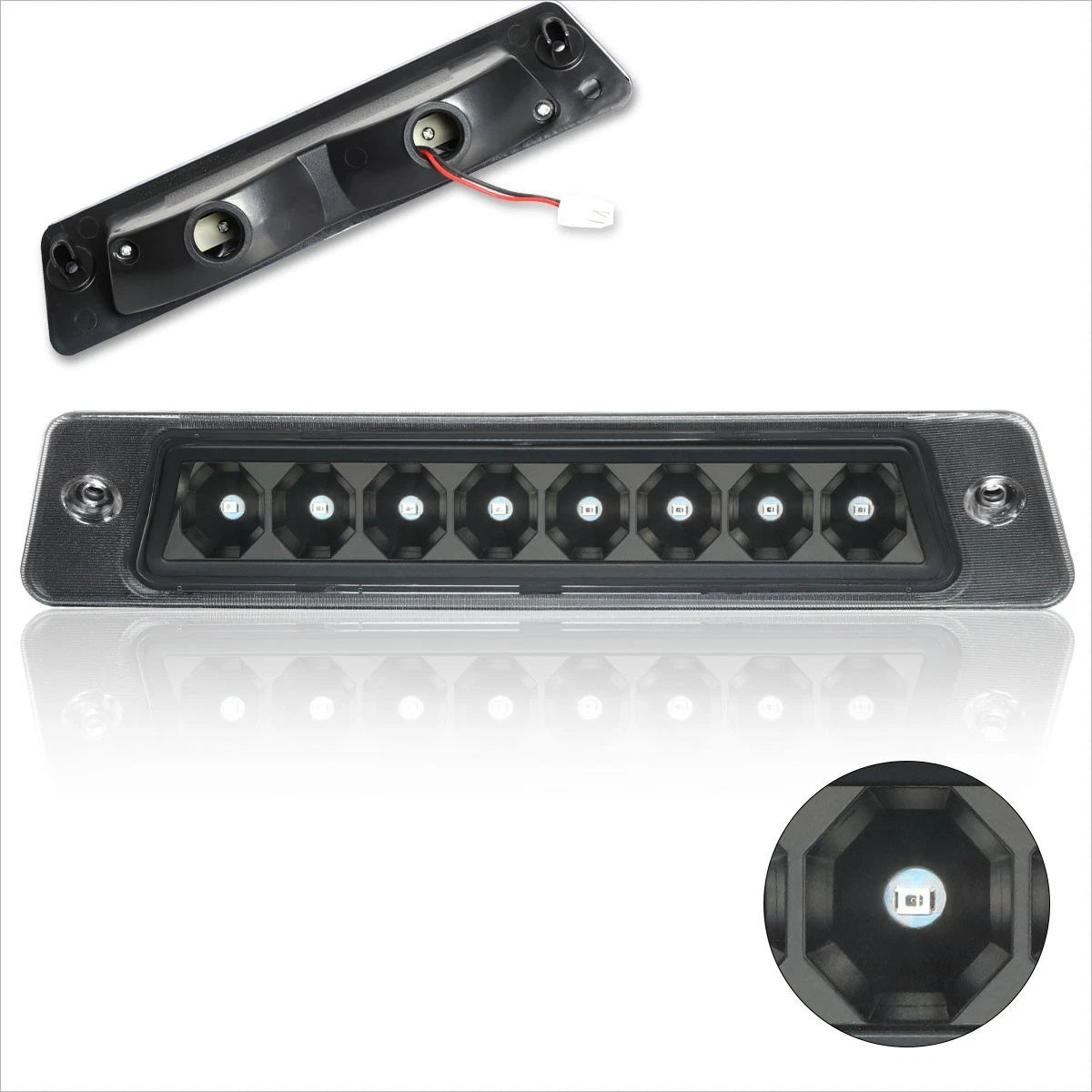 LED 3rd Tail Brake Light for Ford Mustang LX Hatchback (1987–1993)