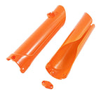 Pair Front Lower Fork Guards for KTM 125 150 250 300 450 500 SX XC (2016–2022)