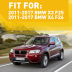 Driver Door Handle Panel Pull Frame Cover for BMW X3 X4 (2010-2017)